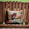 Edge Collections - 14" X 14" - Multicolor - Elf Owl Art Print Throw Pillow - 1 Piece